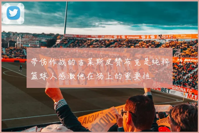 带伤作战的吉莱斯皮赞布克是纯粹篮球人感激他在场上的重要性